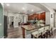 Well-equipped kitchen with granite counters, stainless steel appliances, and a breakfast bar at 4123 S Wayne Pl, Chandler, AZ 85249