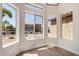 Bright dining area featuring multiple windows and modern lighting at 4526 E Bannock St, Phoenix, AZ 85044