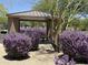 Park pavilion area surrounded by flowering shrubs and mature trees at 5626 E Sleepy Ranch Rd, Cave Creek, AZ 85331