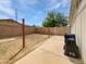 Large fenced backyard offers plenty of space for outdoor activities and enjoyment at 5918 S Parkside Dr, Tempe, AZ 85283