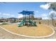 Community playground featuring colorful slides, shaded areas, and safe play surface at 6338 W Raymond St, Phoenix, AZ 85043