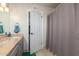 Bathroom featuring a single sink with marble countertop at 8464 N 7Th Ave, Phoenix, AZ 85021