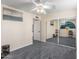Neutral bedroom with ceiling fan, closet and bright light at 8464 N 7Th Ave, Phoenix, AZ 85021
