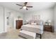 Serene bedroom featuring a comfortable bed, soft lighting, and stylish decor creating a relaxing retreat at 11400 E Helm Dr, Scottsdale, AZ 85255
