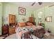 Comfortable bedroom showcasing a well-dressed bed and ample storage space at 115 E Spur Ave, Gilbert, AZ 85296