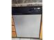 Modern stainless steel dishwasher with user-friendly controls integrated into kitchen cabinetry at 1586 S Lawther Dr, Apache Junction, AZ 85120