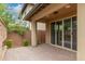 A covered patio offers an outdoor living space at 1848 S Follett Way, Gilbert, AZ 85295