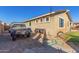 Exterior showcasing a well-maintained lawn and home in a quiet neighborhood at 18581 W College Dr, Goodyear, AZ 85395