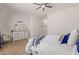 Comfortable main bedroom featuring a cozy bed, dresser, and plenty of natural light at 19160 E Canary Way, Queen Creek, AZ 85142