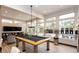 Recreation room with a pool table, coffee bar, and comfortable seating area at 20100 N 78Th Pl # 1023, Scottsdale, AZ 85255