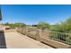 Spacious balcony overlooking the landscaped neighborhood and well-maintained street at 2762 E Clifton Ave, Gilbert, AZ 85295