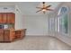 Inviting breakfast nook with large windows and shutters, perfect for enjoying morning coffee at 3702 N 160Th Ave, Goodyear, AZ 85395