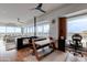 Stylish office space with a modern desk and chair, city views, and a sleek design at 4422 N 75Th St # 8004, Scottsdale, AZ 85251