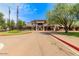 Stately community clubhouse with well-manicured landscaping, ideal for gatherings and events at 4516 W Fortune Dr, Phoenix, AZ 85086