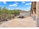 Inviting pool area with desert landscaping, mountain views, an attached spa, and flagstone decking at 6184 E Dusty Coyote Cir, Scottsdale, AZ 85266