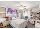 Bright bedroom featuring lots of light and a ceiling fan at 6219 N 22Nd Dr, Phoenix, AZ 85015