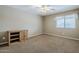 Bedroom featuring neutral walls, carpet flooring, natural light, and wood furnishings at 637 E Settlers Trl, Casa Grande, AZ 85122