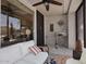 Cozy sunroom featuring a comfortable seating area and lots of natural light at 6939 E Bramble Berry Ln, Scottsdale, AZ 85266