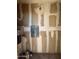 Unfinished basement shows breaker box, water heater and paint cans at 7905 W Thunderbird Rd # 305, Peoria, AZ 85381