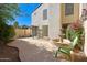 The backyard has a small fountain, a pergola, and an outdoor seating area perfect for entertaining at 9043 N 14Th Dr, Phoenix, AZ 85021