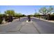Elegant gated entrance to the community ensures privacy and security for residents at 9842 E Celtic Dr, Scottsdale, AZ 85260