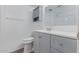 Bright bathroom with a vanity at 10201 N 97Th Ave # B, Peoria, AZ 85345
