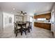 The dining room connects to the kitchen and other living areas at 10858 E Sahuaro Dr, Scottsdale, AZ 85259