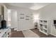 Spare bedroom with ceiling fan, wood floors and adjacent closet at 13420 W Berridge Ln, Litchfield Park, AZ 85340