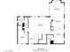 Detailed first floor plan showcasing layout of rooms, dimensions, and relationships between spaces at 15683 W Minnezona Ave, Goodyear, AZ 85395