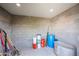 Concrete storage room featuring cinder block walls at 1720 W Elm St, Phoenix, AZ 85015