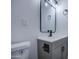 This bathroom features a modern vanity with sleek fixtures and plenty of counter space at 2833 W Marlette Ave, Phoenix, AZ 85017