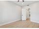 Bedroom with a closet and a ceiling fan at 3202 E Orange Dr, Phoenix, AZ 85018