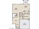 Open-concept floor plan features a spacious living area, modern kitchen, bedroom 5, and 2-car garage at 32202 N Knauss Ln, San Tan Valley, AZ 85143