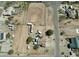 Aerial view featuring a private pool, horse facilities, and a expansive parcel at 3720 E Vista Grande --, San Tan Valley, AZ 85140