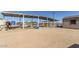 Exterior horse facilities with stalls and paddock on a sunny day at 3720 E Vista Grande --, San Tan Valley, AZ 85140