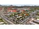 Aerial view of PV mall area with future renovation and places to live, workout, shop, swim, and play at 4704 E Paradise Village N Pkwy # 236, Phoenix, AZ 85032