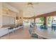 Community picnic and bar area with plenty of seating under a covered patio, ideal for socializing and events at 4819 E Villa Theresa Dr, Scottsdale, AZ 85254