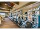 Bright fitness center with modern cardio equipment, TVs, and large windows for a scenic workout at 7445 E Eagle Crest Dr # 1061, Mesa, AZ 85207