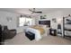 Inviting bedroom featuring natural light, neutral tones, and comfortable seating area at 7860 E Camelback Rd # 404, Scottsdale, AZ 85251