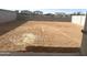Graded dirt backyard awaiting personalization for landscaping and outdoor enjoyment at 820 W Lark Dr, Queen Creek, AZ 85140