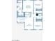 Second floor floorplan features primary suite, loft, laundry, and two more bedrooms at 820 W Lark Dr, Queen Creek, AZ 85140