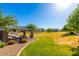 Picturesque park with lush lawn, gazebo, and benches, ideal for community gatherings and outdoor enjoyment at 8313 E Impala Ave, Mesa, AZ 85209
