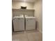 Practical laundry room featuring a matching washer and dryer set, offering convenience and efficiency at 8874 N 48Th Ln, Glendale, AZ 85302