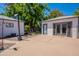 Spacious backyard featuring a basketball hoop and a detached bonus room at 1110 W Heatherbrae Dr, Phoenix, AZ 85013