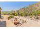 Enjoy lush desert landscaping surrounding water features, pool and patio areas at 11550 E Paradise Ln, Scottsdale, AZ 85255