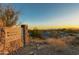 McDowell Mountain Golf Club sign with desert landscape at 11550 E Paradise Ln, Scottsdale, AZ 85255