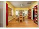 Bright dining room with hardwood floors and ceiling fan at 1650 N 10Th St, Phoenix, AZ 85006