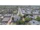 Aerial shot of neighborhood with palm trees and community parking at 1650 N 10Th St, Phoenix, AZ 85006