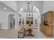 Open-concept living room with bright lights, and modern decor at 2018 E Balboa Dr, Tempe, AZ 85282
