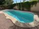 Inviting backyard pool surrounded by desert landscaping, great for relaxation at 21192 N 80Th Ln, Peoria, AZ 85382